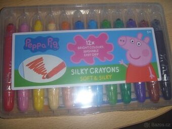 nové gelové voskovky Peppa Pig