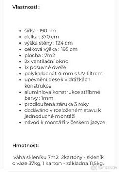 Polykarbonátový skleník