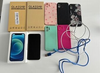 IPhone 12 mini - BLACK -  krásný stav