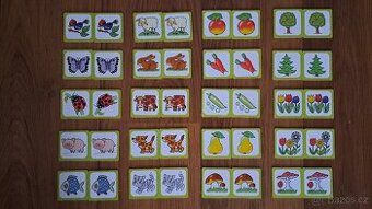 Tvrdé pexeso Zvířata