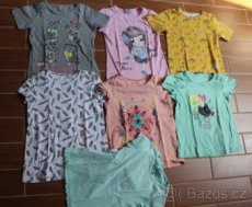 7x tričko s krátkým rukávem, vel. 110/116