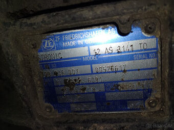 Převodovka Man TGX, r.v. 2008