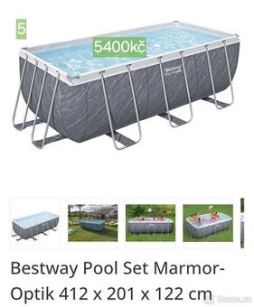 Bazén – popis viz fotografie.