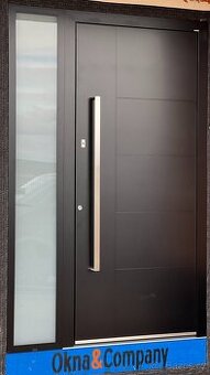 Hliníkové vstupní dveře