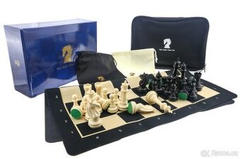 Skládací šachová sada Gold Knight 52x52 cm