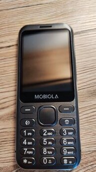 Tlačítkový mobil Mobiola MB3200i šedý