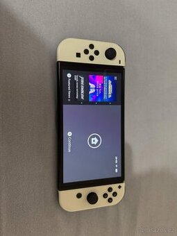 SWITCH OLED +  2xJOY CON + Case