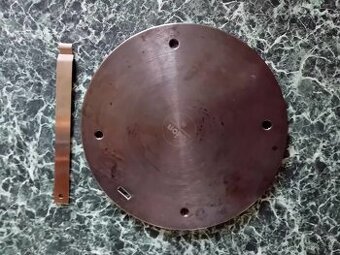 Indukční podložka pr. 24 cm s odním. rukojetí