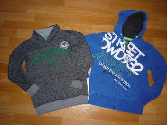 2x mikina vel 134-140, H&M, cena za obě