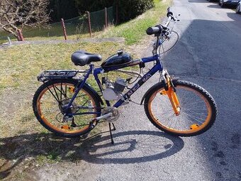 Horské kolo s motorem