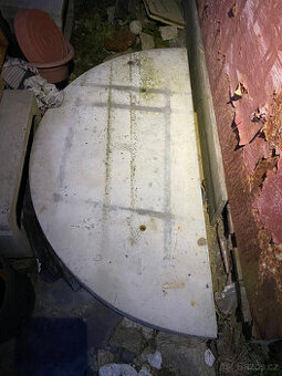 Betonový půlený poklop na studnu 120cm