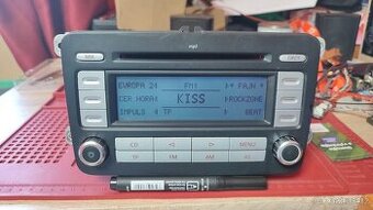 🎶 Autorádio VW RCD300 MP3 – plně funkční ✅ s kódem