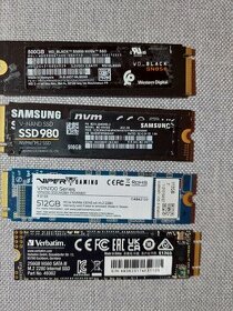 3x500gb  nwme SSD a 1x250gb sata