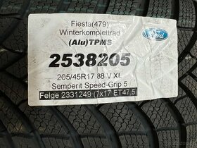 Nové zimní pneu Semperit Speed Grip 5 205/45 R17 84H