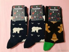 Ponožky Fusakle 35 - 38 3 páry NOVÉ klasické
