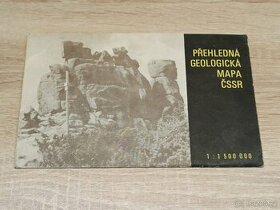 PŘEHLEDNÁ GEOLOGICKÁ MAPA ČSSR 1969 - 1