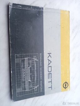 Návod k obsluze Opel Kadett, (v Němčině).