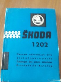 Seznam.náhradních dílů Škoda 1202