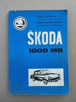 Seznam katalog ND na Škoda 1000 MB, embečko, pěkný