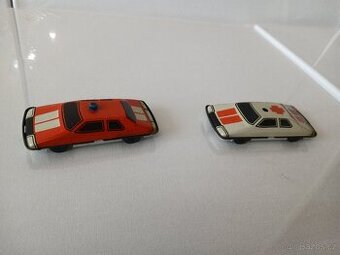 Retro CCCP kovová hračka ford mustang + jiné