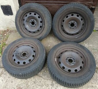 zimní pneu 195/65/15 na disku 4x108 r15 Fiat