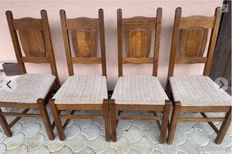 Prodám starožitné židle z masivu