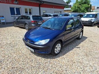 Peugeot 206 1.2i 44KW Tažné, Nové v ČR, 5Dveří