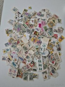 Známky Československa 400ks + obalky - 1