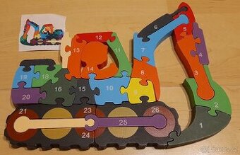 Dřevěné puzzle