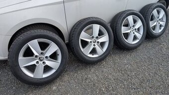 Al kola Octavia 3 a 4, VW Golf 7 + pneu Dunlop