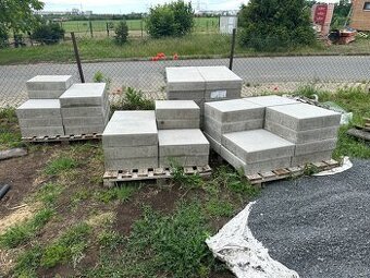 BEST, betonové doaždice 50x50x12 - 1