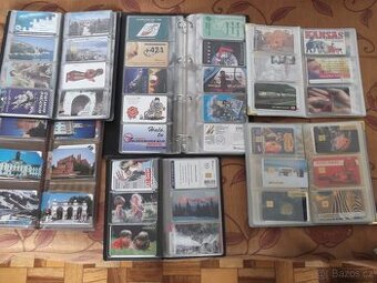 Prodám sbírku telefonních karet