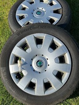 Kola Škoda Superb 2 + pneumatiky Continental