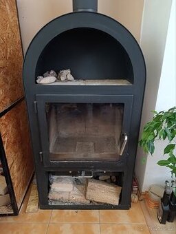 Krbová kamna s výměníkem ABX Stockholm