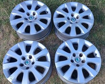 Alu kola 5x112 R16 Škoda