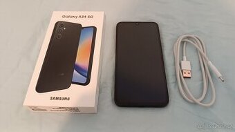 Samsung A34 5G, 6/128GB, CZ distribuce, super stav a cena
