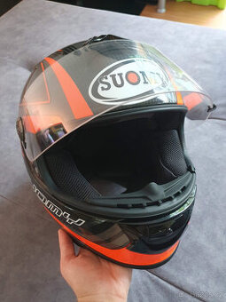 Přilba / Helma Suomy SR-Sport Carbon Matt Red vel. L