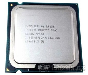 Procesory Q9650, Q9550S, E8600, E8400