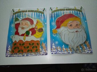 Christmas Suncatcher decoration - 4 ks