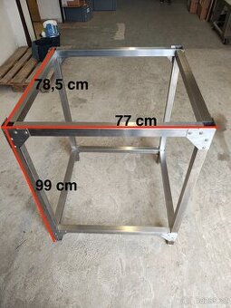 Podstavec pod pizza pec (77x78,5x99cm)