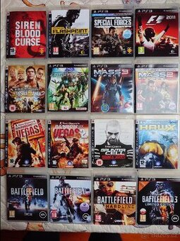 Hry na PS3 - PlayStation 3 posílám i zásilkovnou..