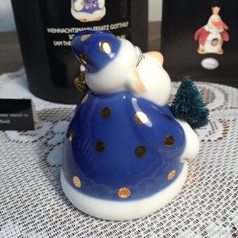 Porcelánová slánka Goebel Limit. edice Santa