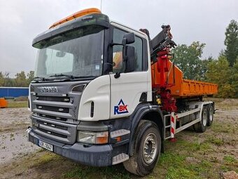 SCANIA P 340 6X4 + HR