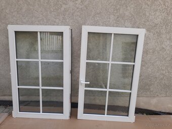 Plastové okno dvoukřídlé