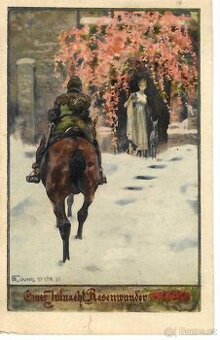 Historické pohlednice romantik