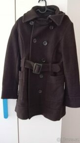 Dámský vlněný kabát vel.38