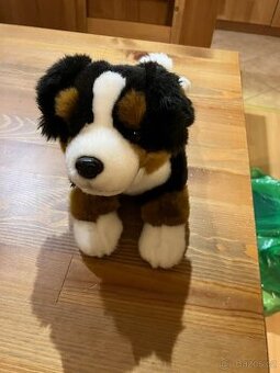 Rappa - plyšový pes salašnický ležící, 44 cm - NOVÝ