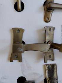 Kliky mosazné a hliníkové