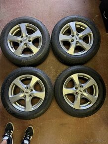 Sada ALU kol 5x108 R16 se zimními pneu 215/50R16