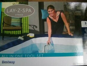 Čistící sada pro vířivku/bazén Lay-Z-Spa, 3-IN-1, nová
